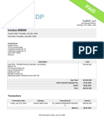 Invoice 39040