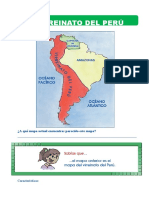 El Virreinato Del Perú para Segundo Grado de Primaria