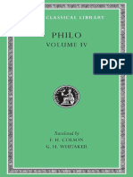 FÍLON de Alexandria. Volume IV