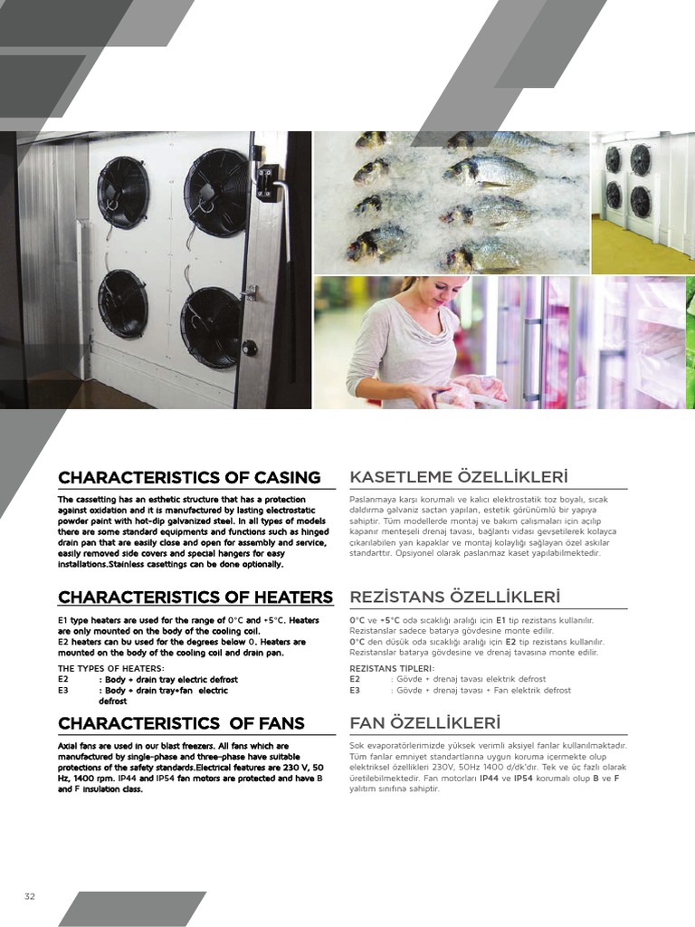 Orca Blast Freezer Evaporators | PDF