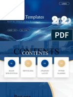 Abstract Ripple Business PPT Template