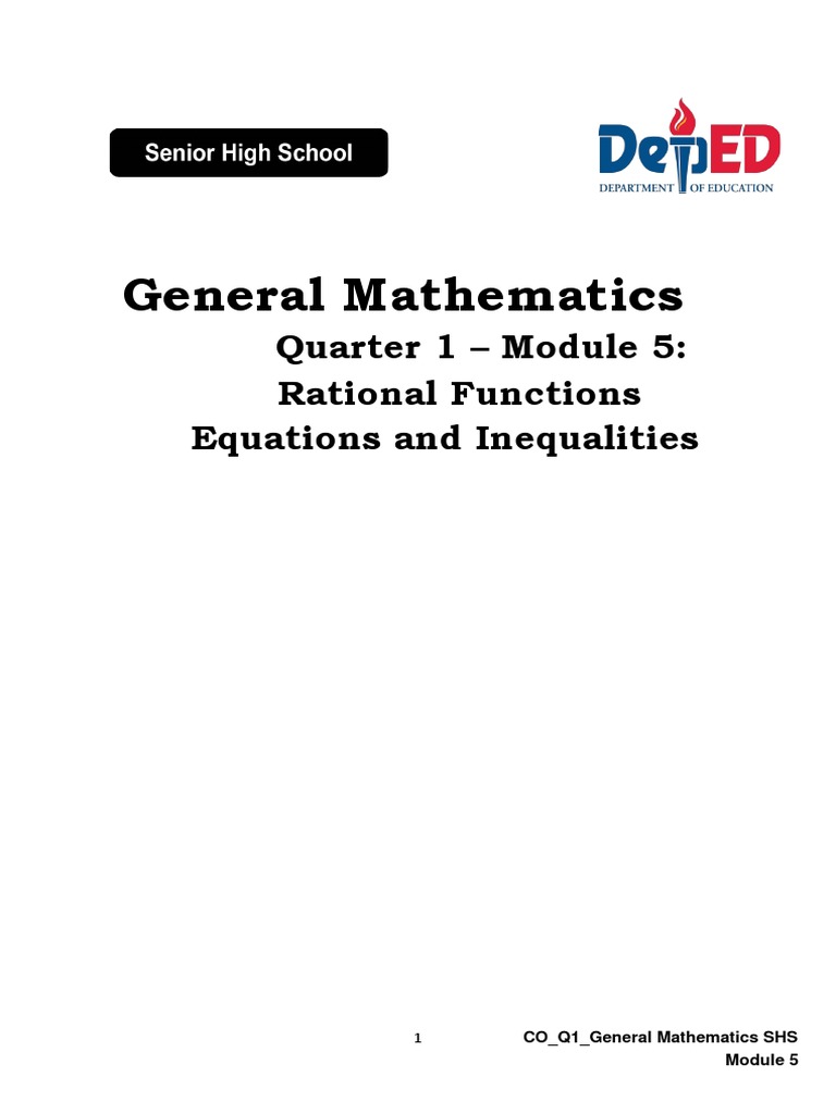 General mathematics module 5 pdf
