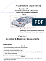 Automotive Electricals & Electronics - Chapter 1 - Part 2 - 5th Sem