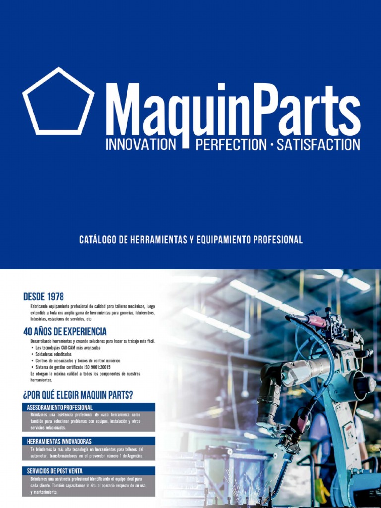 Maquin Parts®  Equipamiento premium para talleres mecánicos