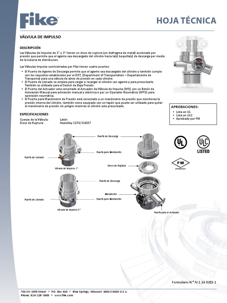 Impulse Valve | PDF | Hidráulica | Bienes manufacturados