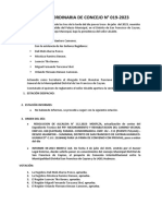 Acta de Sesion Ordinaria #019-2023 - 13 de Julio Del 2023