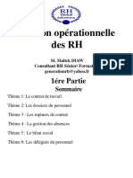 Gestion Operationnelle Des RH