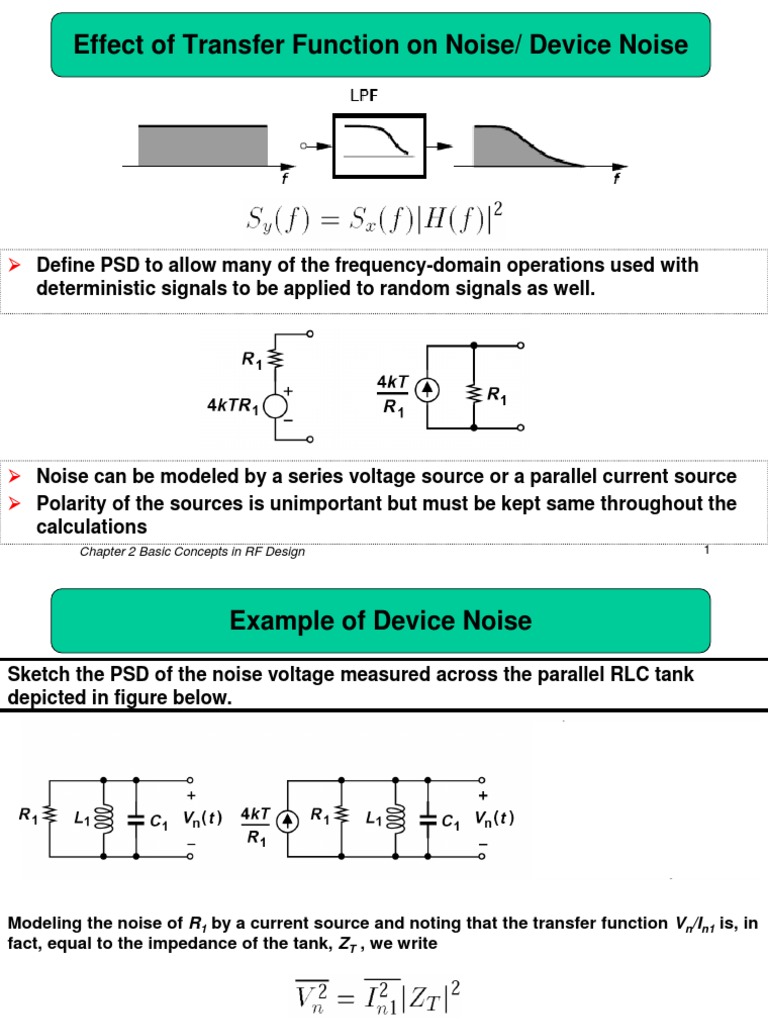 Understanding Flicker Noise in RF Design | PDF | Field Effect ...