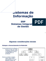 70-SI ERP - Sistemas Integrados de Gestão