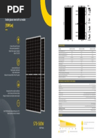 OSDA 610W Bifacial Solar Panel Specs | PDF | Energy Technology ...