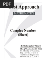 114 Complex Numbers Sheet