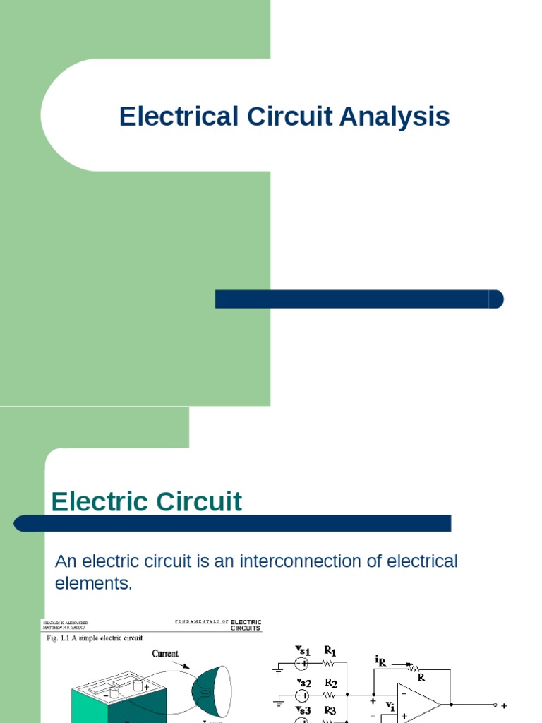 Basic Laws PDF Electrical Network Network Analysis (Electrical