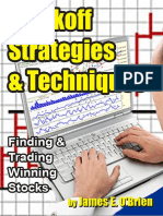 Wyckoff Strategies Techniques Finding Trading Winning Stocks by James E.OBrien