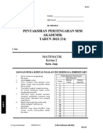 Julau Sarawak Matematik K2 2017