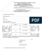 Formulir Surat Pernyataan Kesanggupan Membayar Ipi