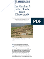 Has Abraham's Father, Terah, Been Discovered