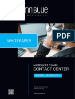 Microsoft Teams Contact Center Vergleich 2023 - Whitepaper