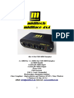 MIDITECH Manual Midiface 4x4 EN V0.1