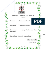 Ley de Comercio Exterior