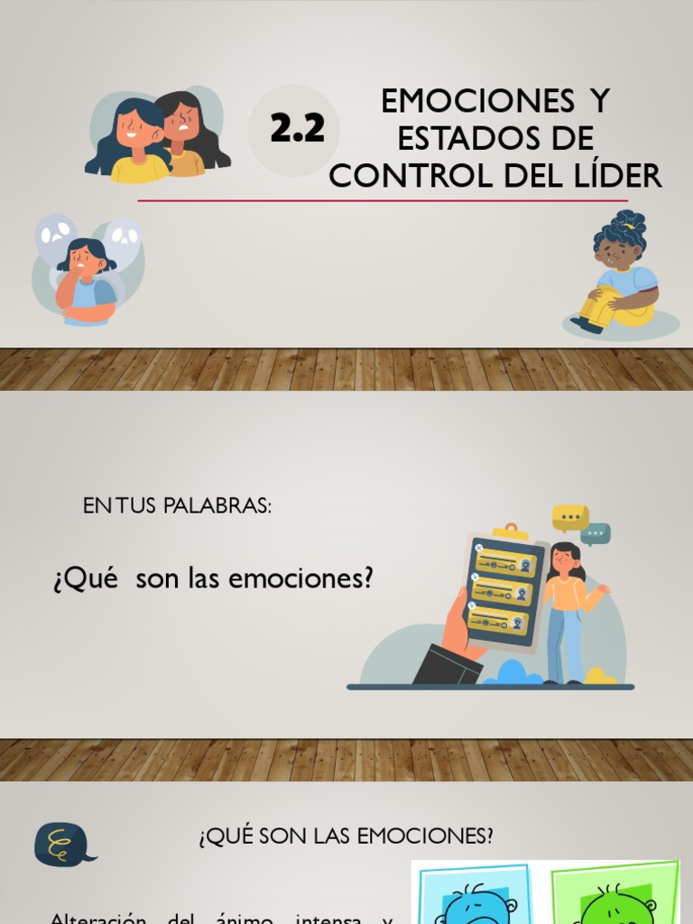 Emociones y Liderazgo Efectivo | PDF | Las emociones | Procesos mentales