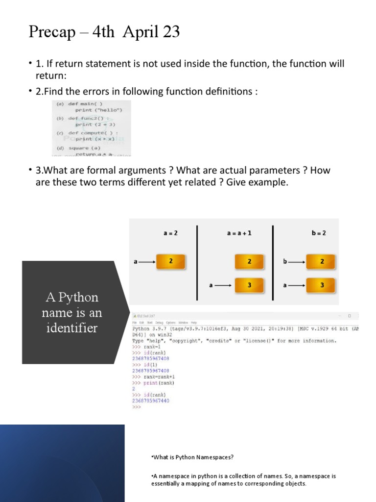 Global and Local Scope | PDF | Scope (Computer Science) | Variable ...