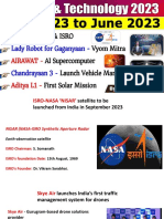 Science & Technology Current Affairs 2023 Jan To June 2023