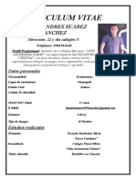 Curriculum Daniel Suarez