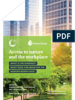 Access To Nature and The Workplace