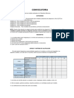 Convocatoria 2023