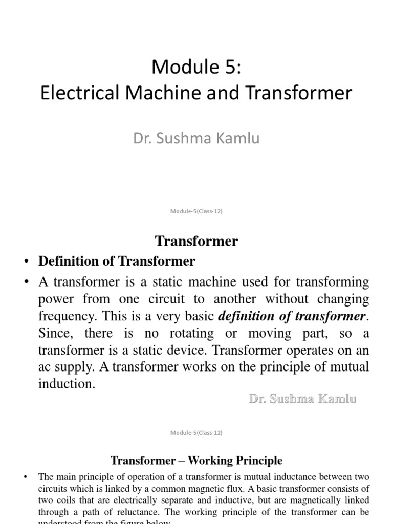 Transformer Basics and Applications | PDF | Teaching Methods & Materials