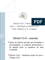 Introdução Ao Direito Civil - Histórico