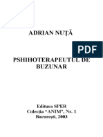 Adrian Nuta - Pshihoterapeutul de Buzunar