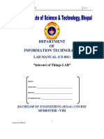 CS-801 Iot Lab - Manual