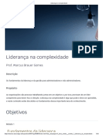 Liderança Na Complexidade