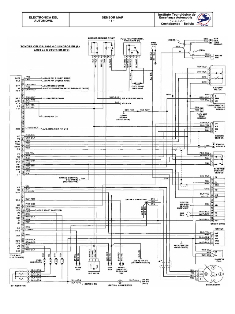 Diagrama Del Sensor Más Ayuda Técnico | PDF