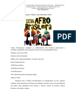 Projeto Cultura Afro-Brasileira