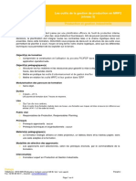 Les Outils de La Gestion de Production en MRP2 Formation en Centre Dialogis