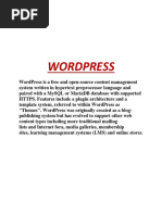 WORDPRESS New