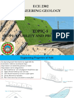Topic-5 Slope Stability and Protection