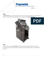 1950 - 1959 - La Historia de La Preimpresión y La Publicación