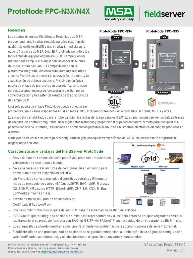 DS ProtoNode (Spanish) | PDF