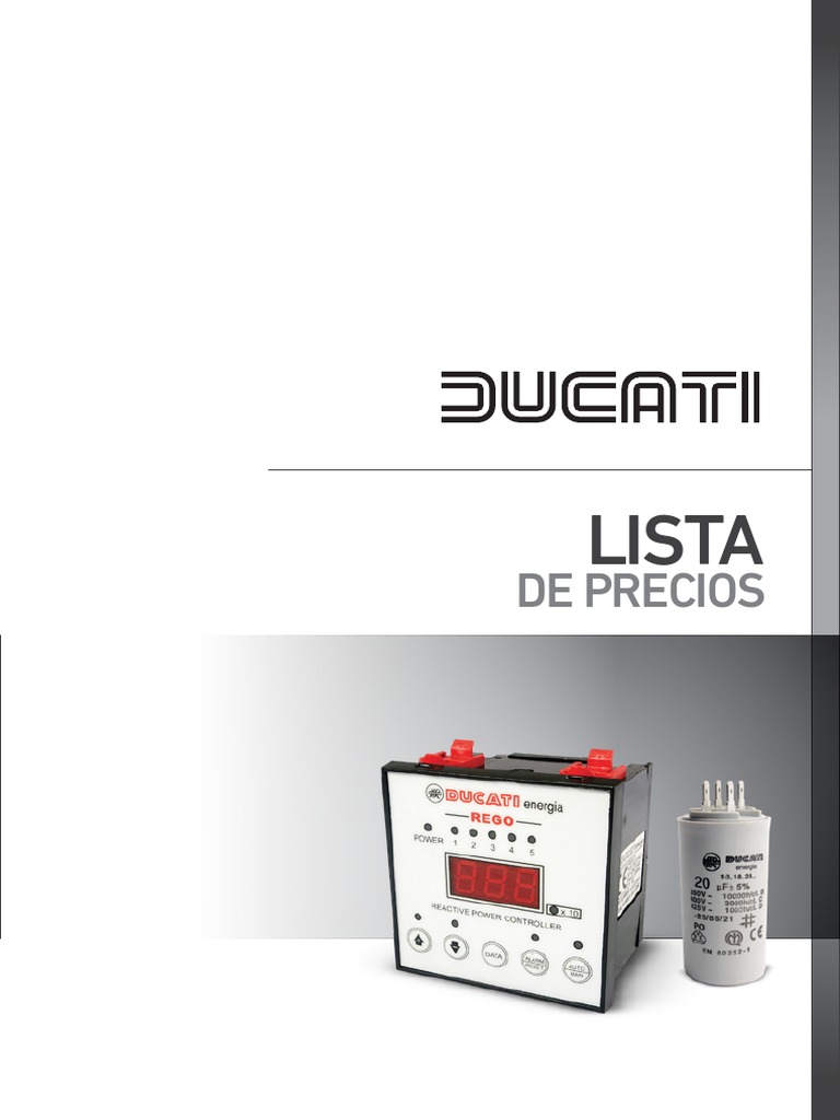 Precios de Condensadores Ducati R5 | PDF