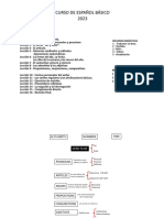 CURSO ESPAÑOL BASICO 2023 OK 1a Parte