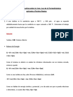 Ejercicios Resueltos 1era. Ley de La Termodinámica Aplicada A Fluidos Reales