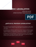 Proceso Legislativo