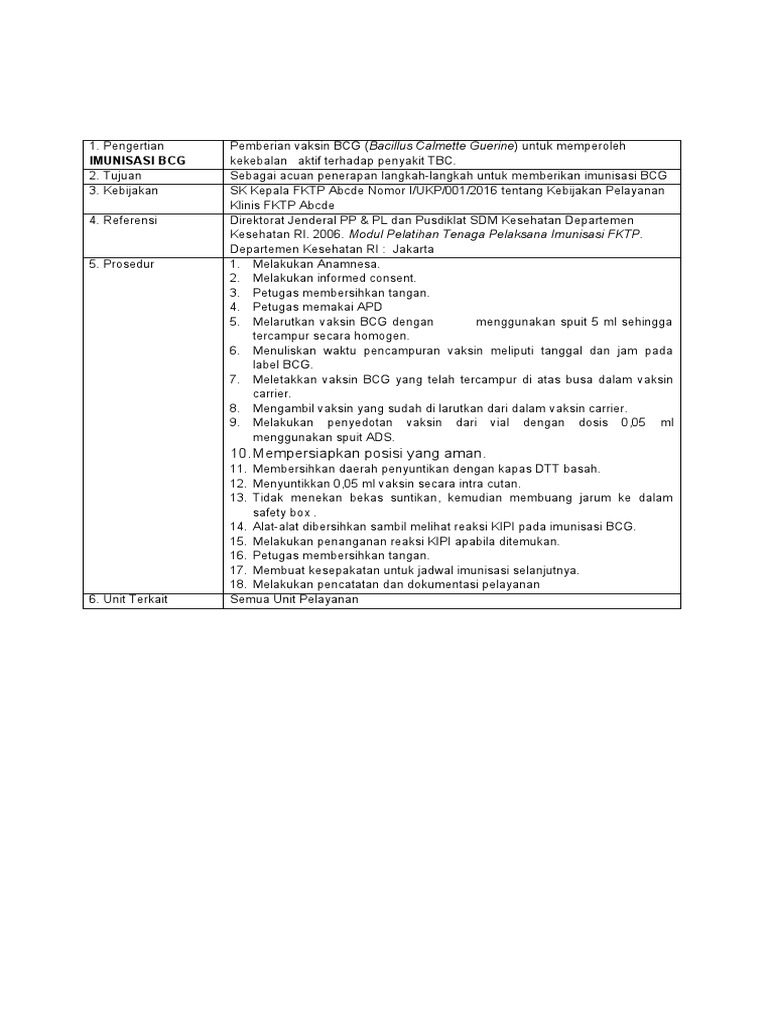 Sop Imm Full | PDF
