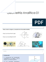 Geometría Analítica 01 03FEB22