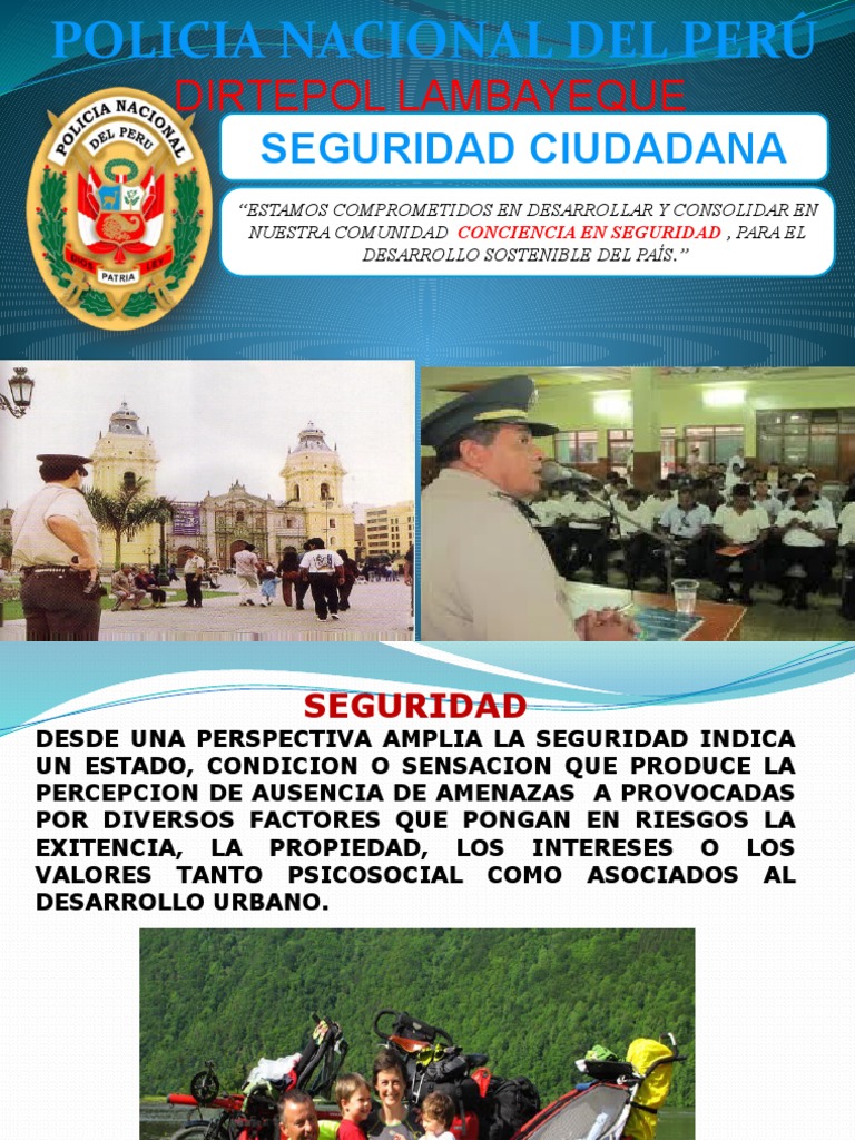 Copia de Seguridad ciudadana atusparias 2013 | PDF | Violencia | Valores