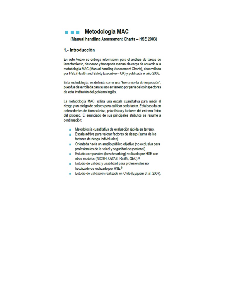 Método MAC | PDF