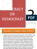 Democracy or Democrazy